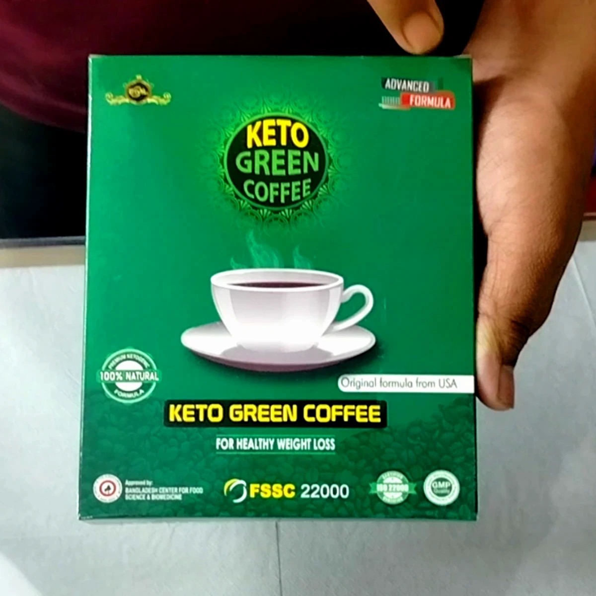 KETO GREEN COFFEE এক মাসের কোর্স (1 packet)