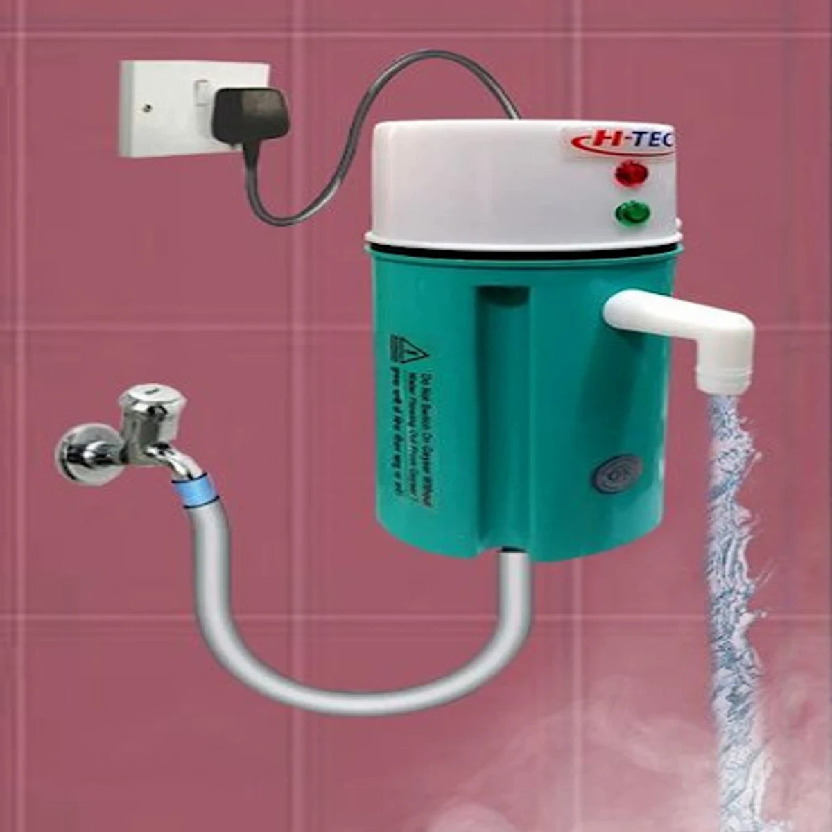 H-TEC পোর্টেবল ইনস্ট্যান্ট গিজার 17% Off