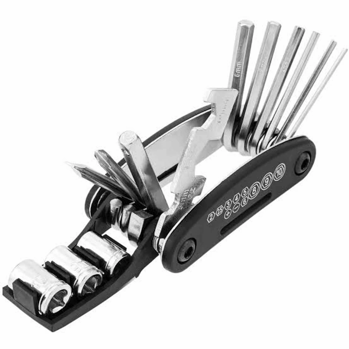 Epsilon 16 In 1 Multi-functional Bicycle Screwdriver Repair Tools Kit Folding Hex Allen Key Wrench Set